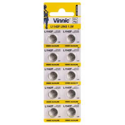 Батарейка щелочная VINNIC L1142